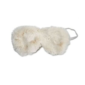 Ivory Mink Sleep Mask