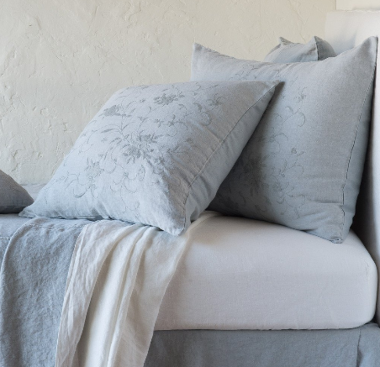 Seville Embroidered Deluxe Sham Mineral