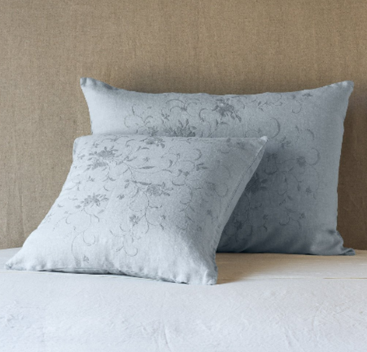 Seville Embroidered Deluxe Sham Mineral