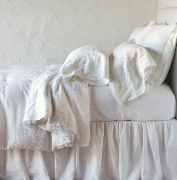 Linen Panel Bed Skirt