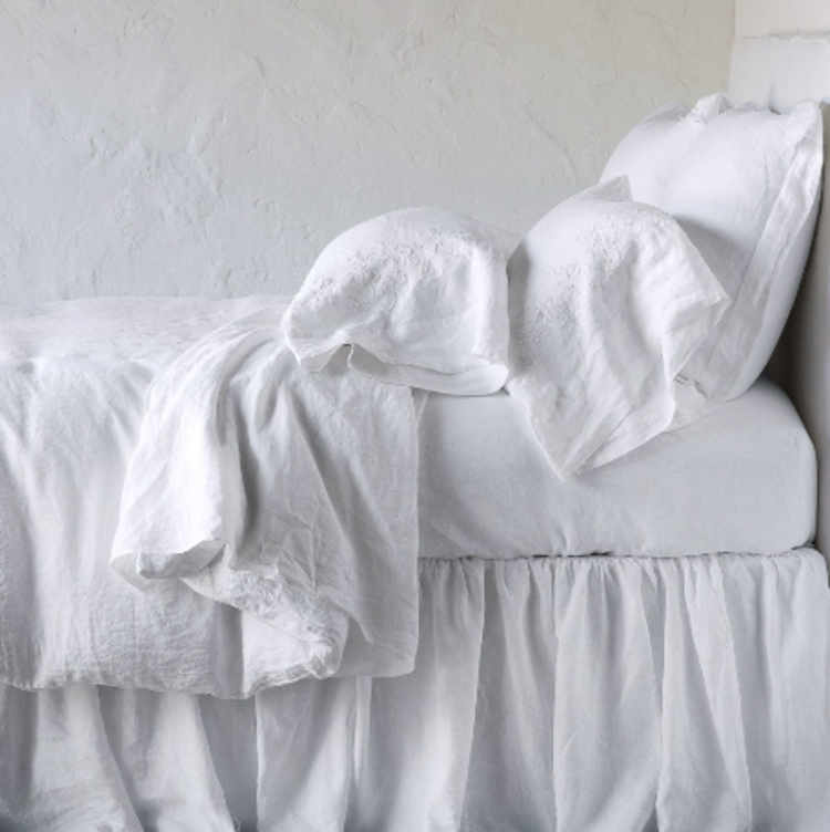 Linen Panel Bed Skirt