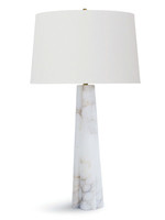 Alabaster Large Quatrefoil Lamp