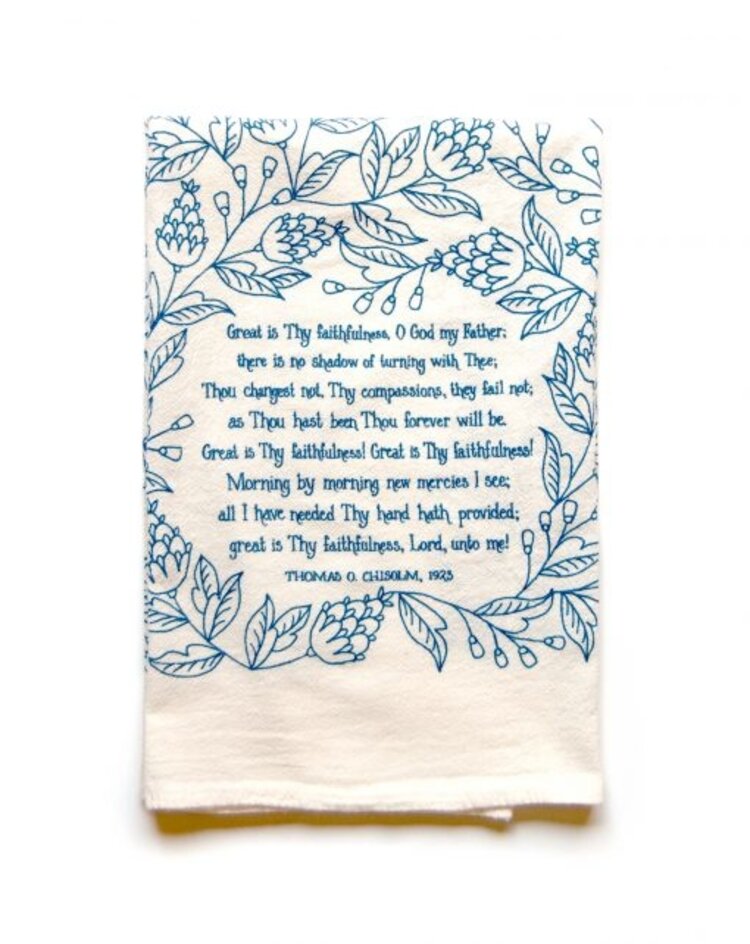 Hymn Tea Towel