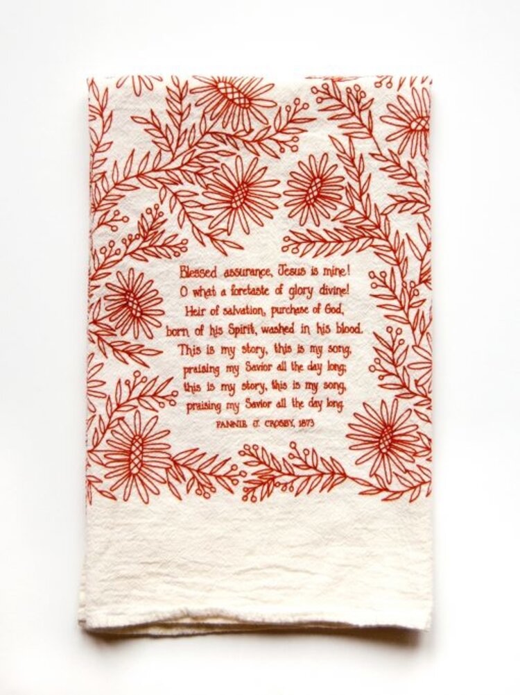 Hymn Tea Towel