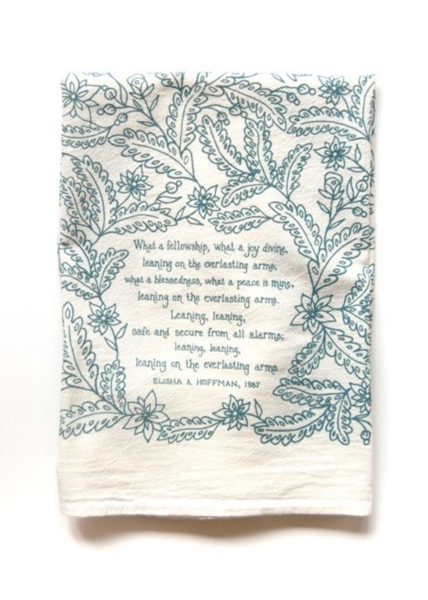 Blessed Assurance Hymn Tea Towel