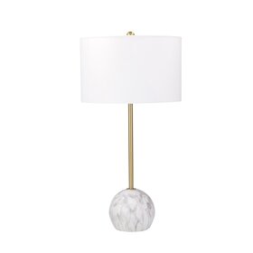 Resin Ball Base Table Lamp