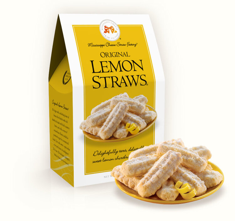 Lemon Straws
