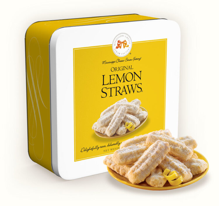 Lemon Straws
