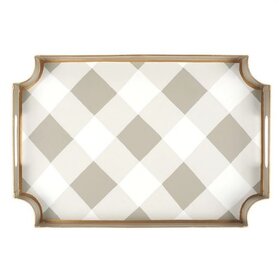 Buffalo Plaid Tray