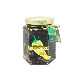 Jalapeno Gold Original Candied Peppers 13 Oz