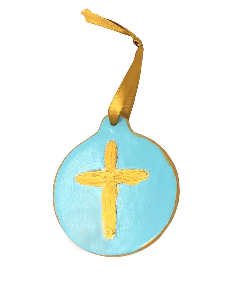 Cross Disc Ornaments