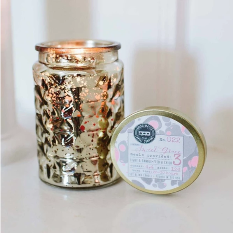 Sweet Grace Bronze Speckled Candle 022