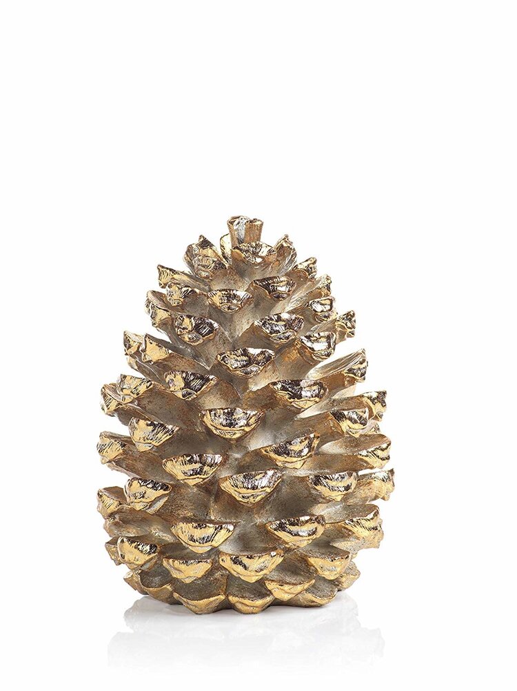 Gold Decorative Pinecone 16"