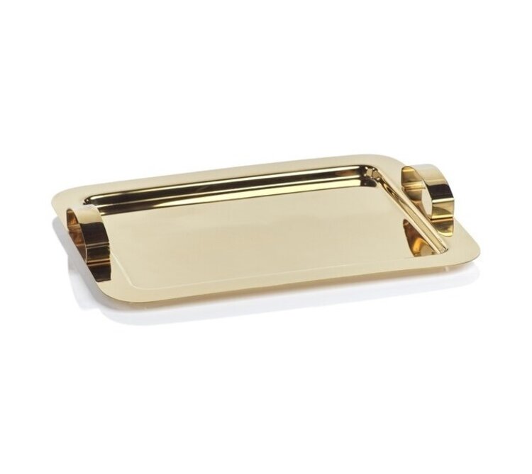 Stainless Steel Gold Serving Tray