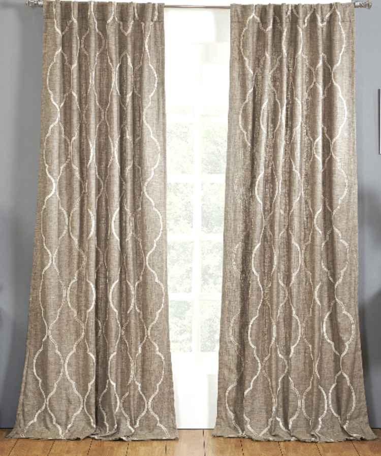 Cordoba Velvet Applique Panel 51x96"