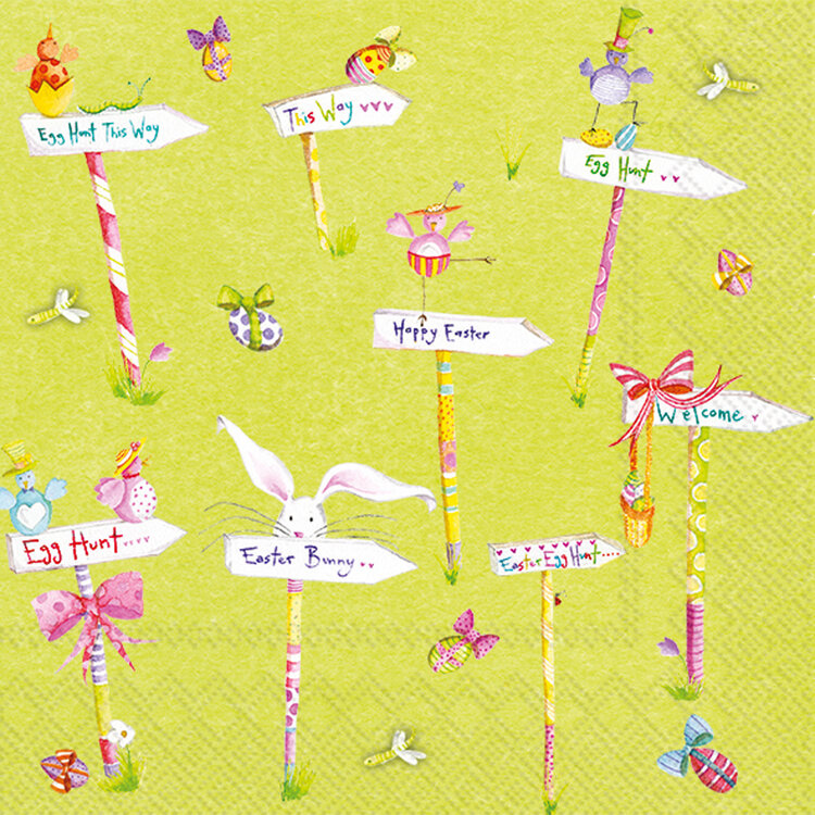 Paper Cocktail Napkins Spring