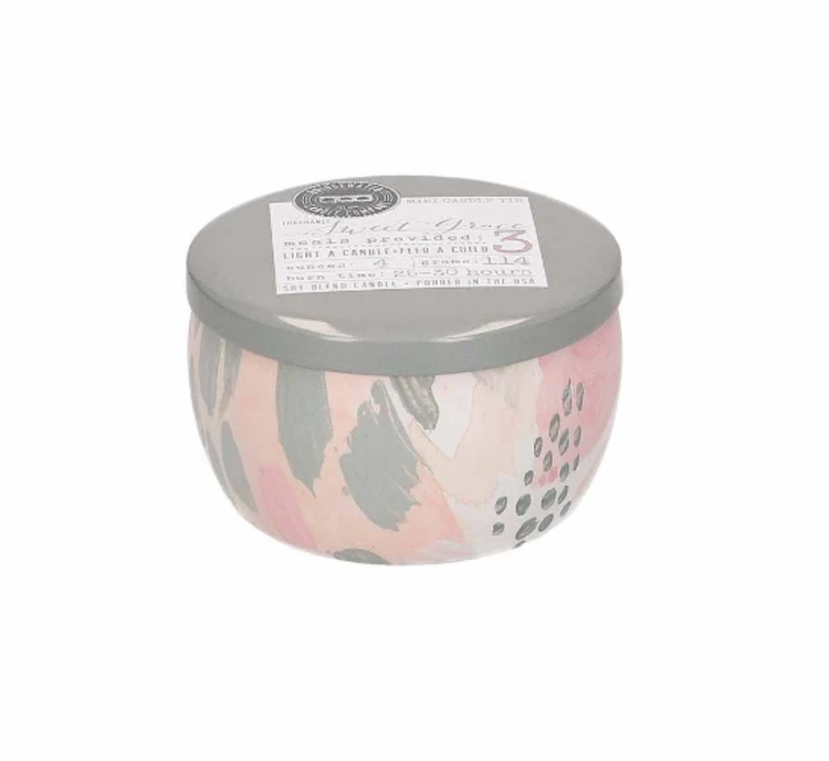 Sweet Grace Mini Tin Candle