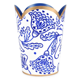 Floral Tulip Wastebasket