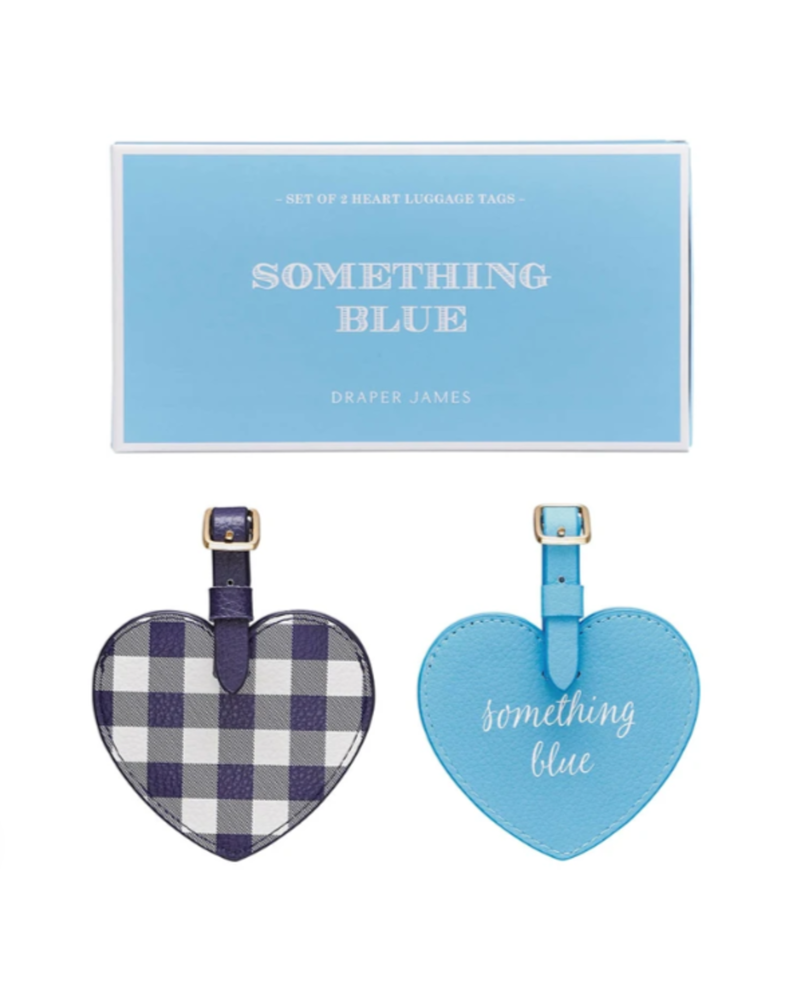 Heart Luggage Tags Set/2 BlairHaus Interiors and Home Staging