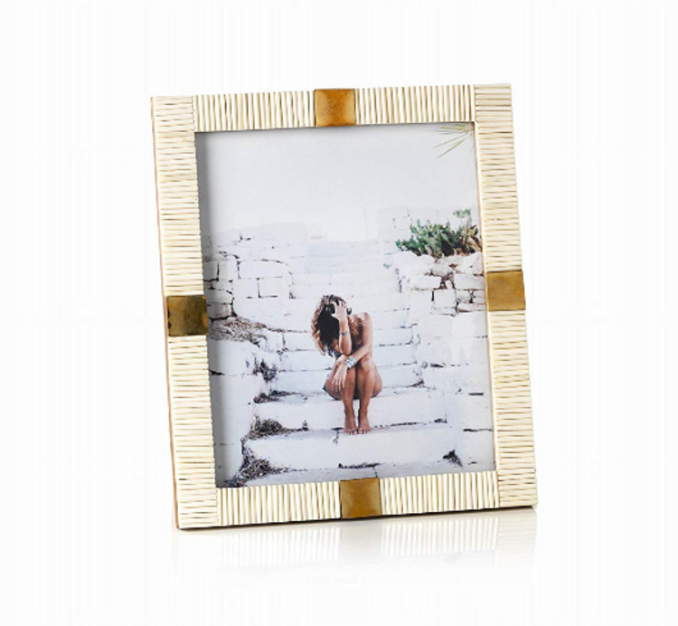 Maha Bone Brass Photo Frame
