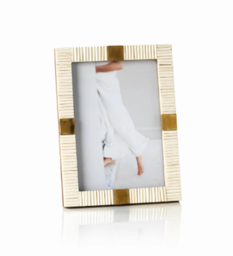 Maha Bone Brass Photo Frame