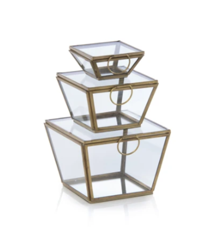 Wallace Square Box Gold