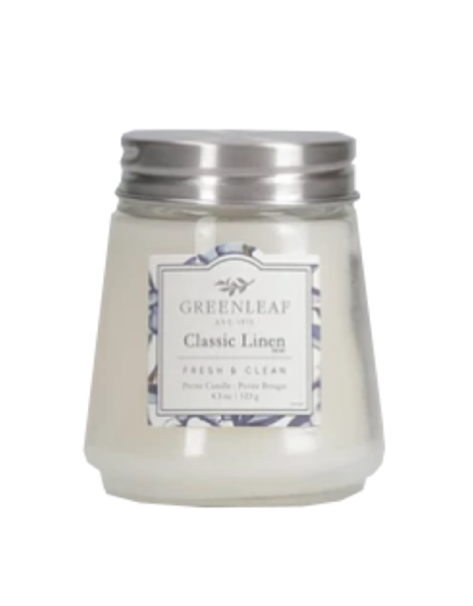 Greenleaf Petite Candle BlairHaus Interiors and Home Staging