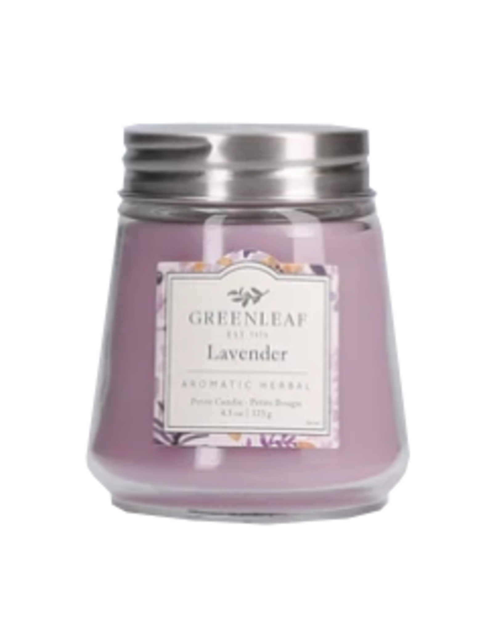 Greenleaf Petite Candle BlairHaus Interiors and Home Staging