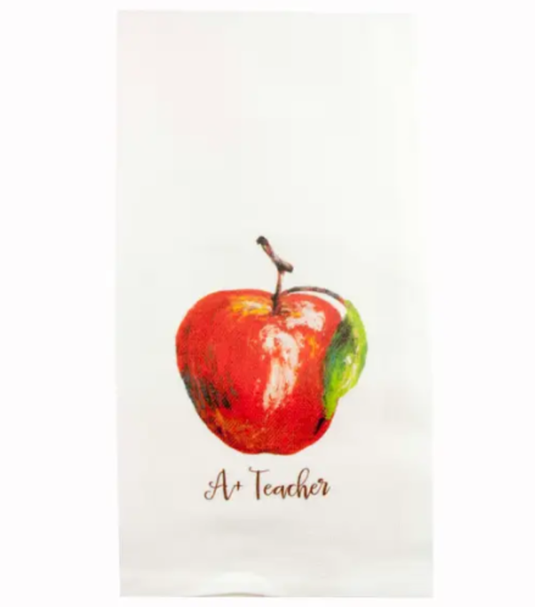 Apple Teacher Dishtowel