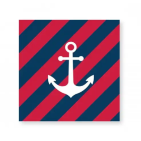 Ahoy Matey Beverage Napkin