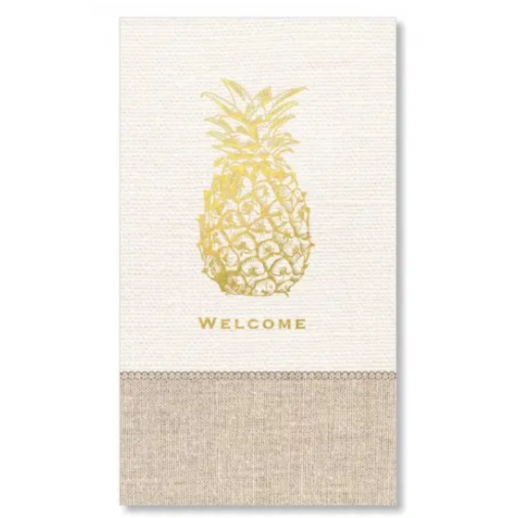 Welcome Pineapple Lunch Napkin