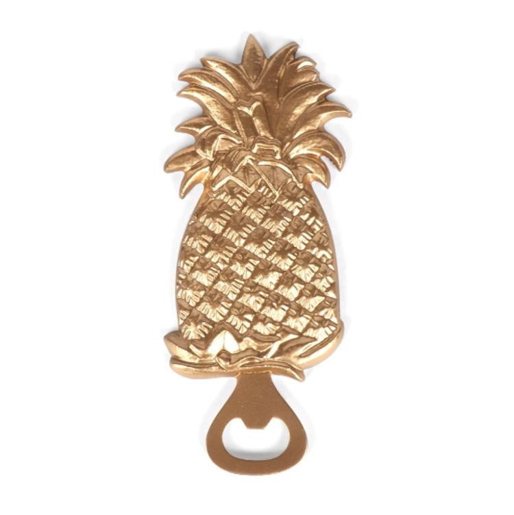 Pineapple Bottle Opener Gold