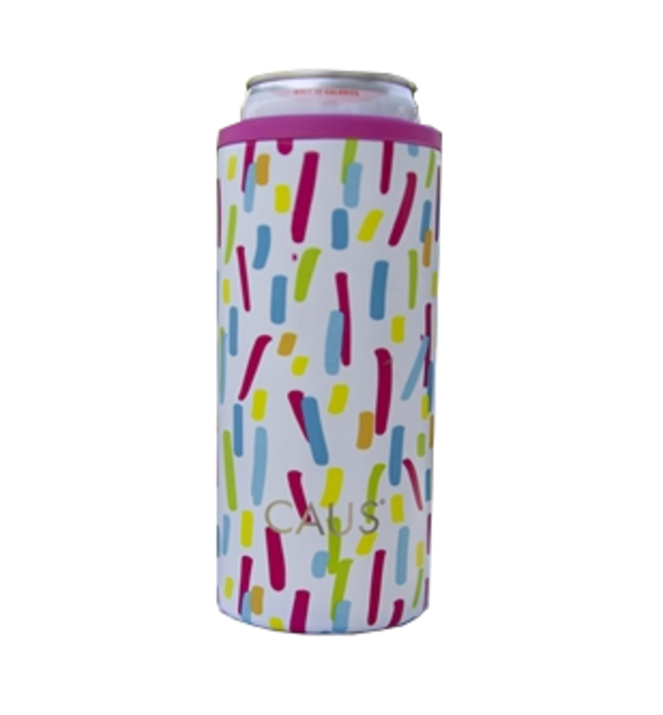 Can Cooler Skinny Paint Splash