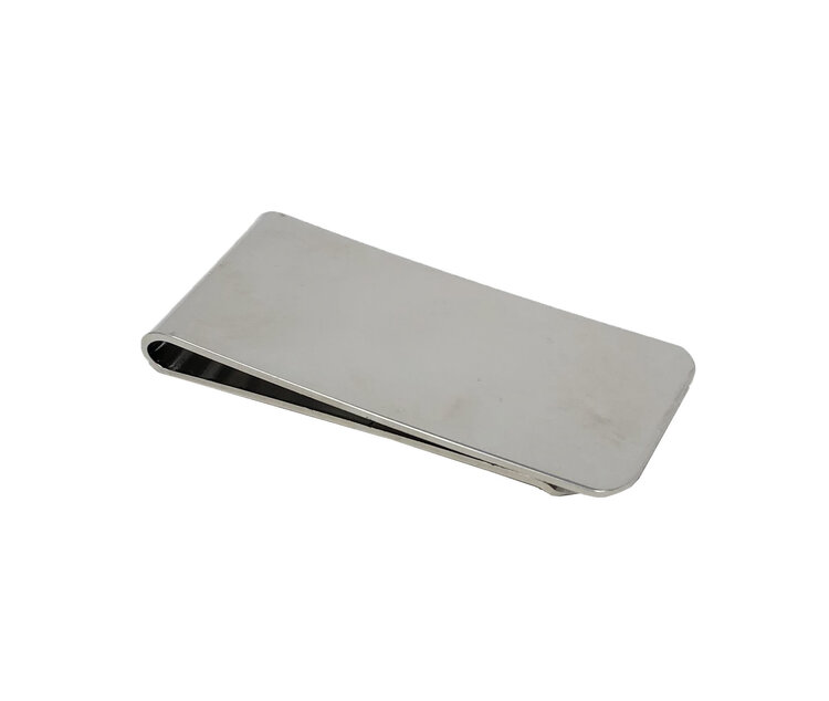 Silver-plated Money Clip