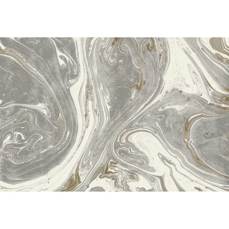 Gray and Gold Marble Paper placemats
