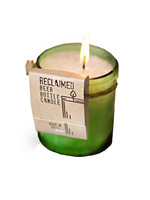 Recycled Beer Bottle Candle