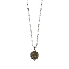 Josefina Mint Cream Necklace