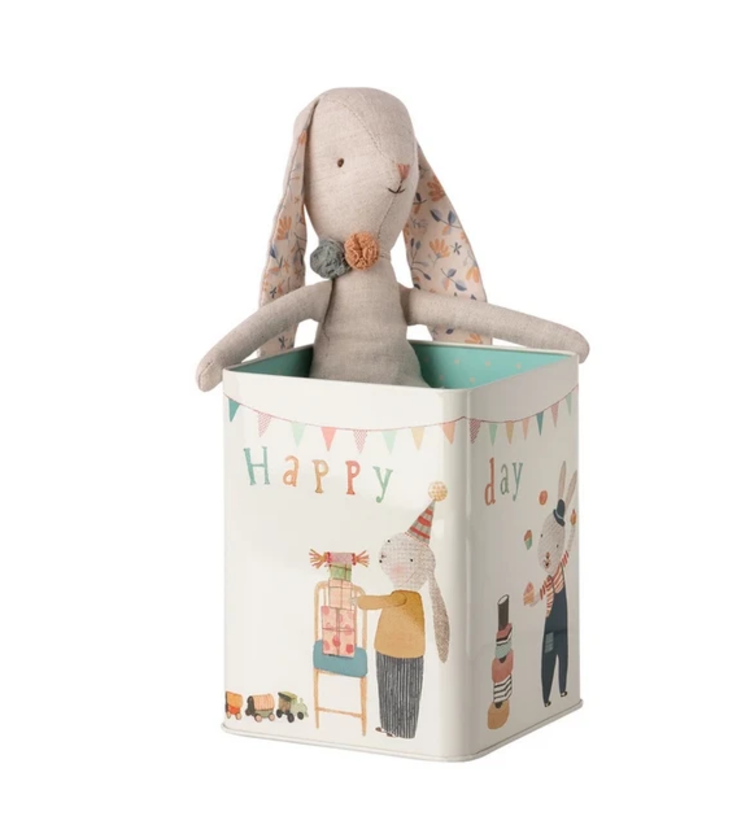 Happy Day Bunny in Box