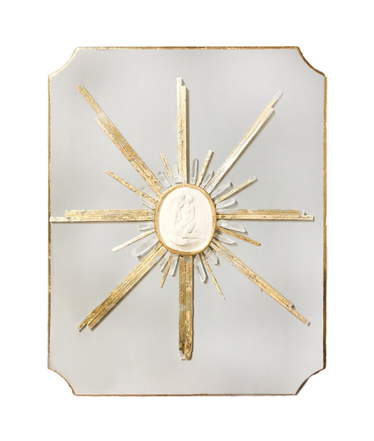 11x14 Sunburst Intaglio