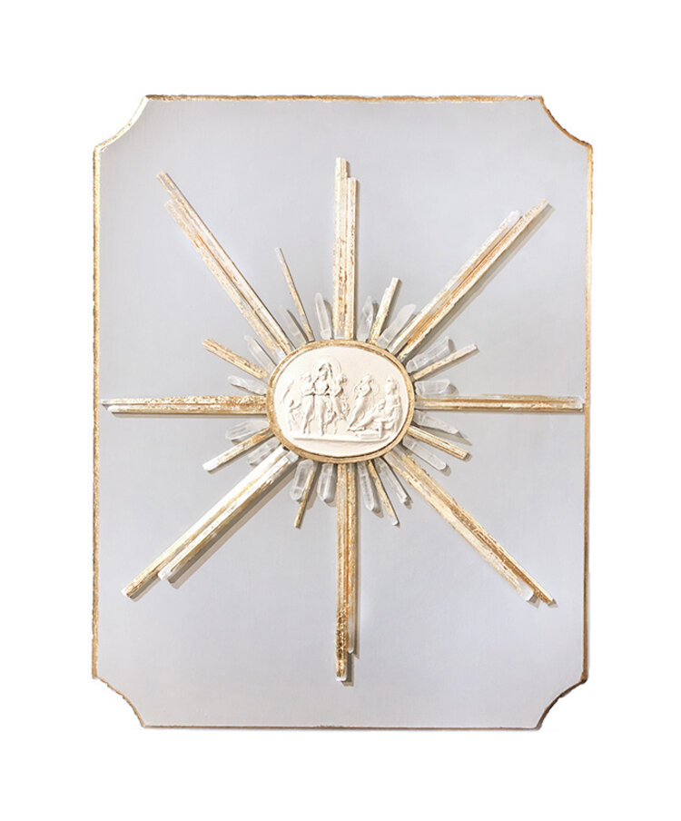 11x14 Sunburst Intaglio