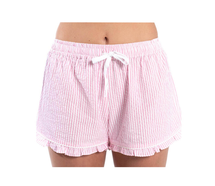 Cotton Short with Ruffle