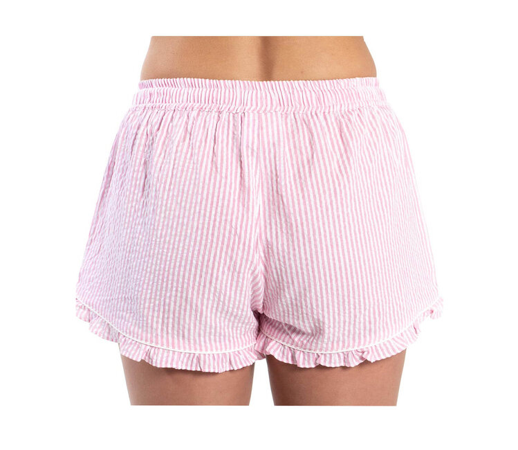 Cotton Short with Ruffle