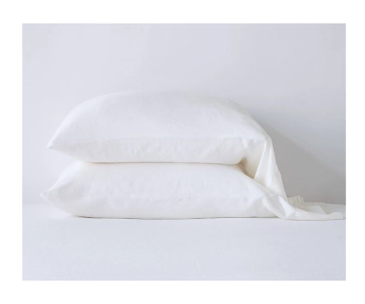 Madera King Pillowcases Winter White
