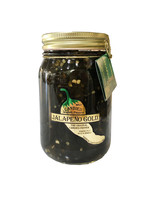 Jalapeno Gold Original Candied Peppers 21 Oz