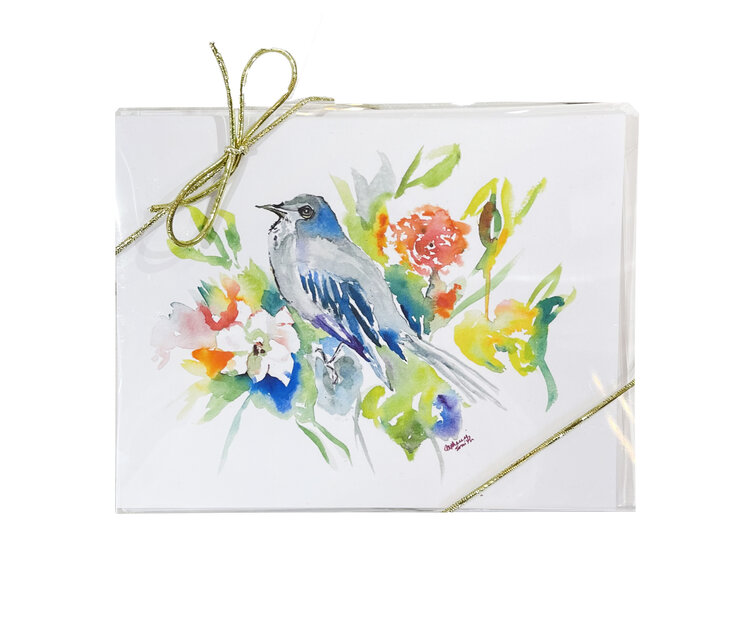 Mocking Bird Notecard Set