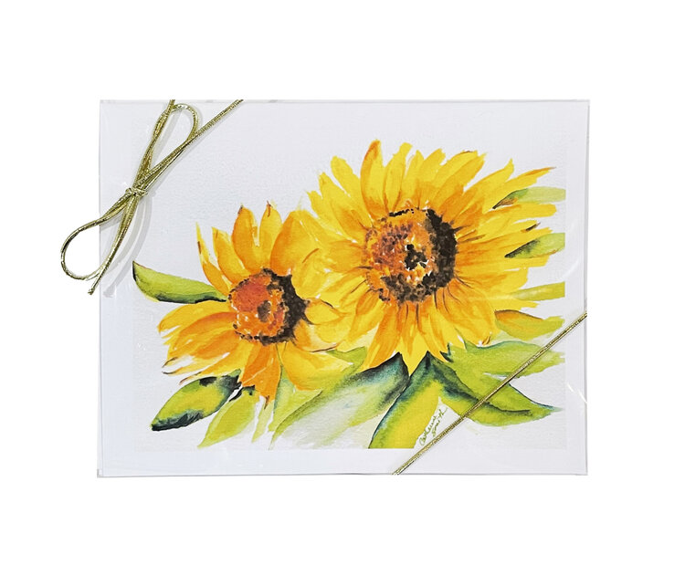 Sunflowers Notecard Set