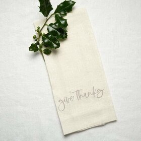 Give Thanks Towel