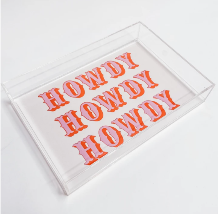 Designer Acrylic Tray