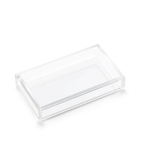Guest Towel Acrylic Tray Clear