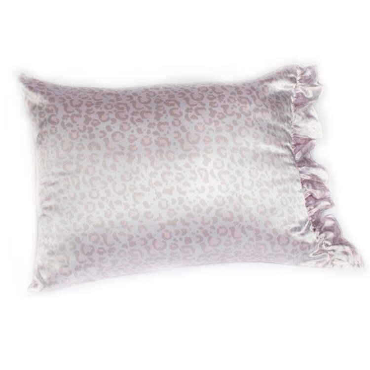 Silky Pillowcase with Ruffle